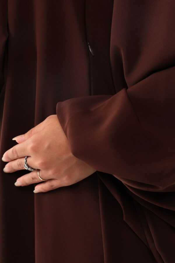 Robe allaitement Rihane Marron – Image 3