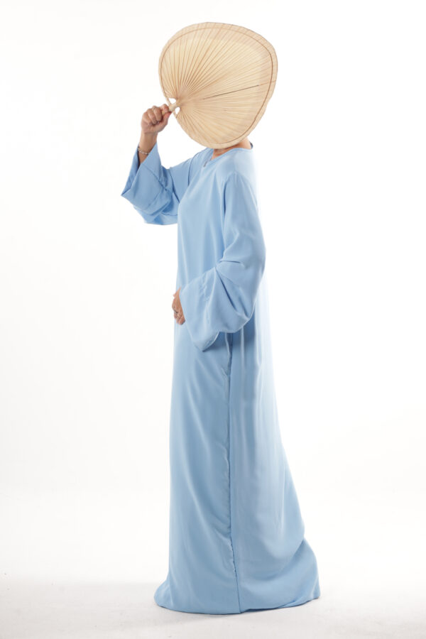 Robe Zeyna Bleu Ciel – Image 2