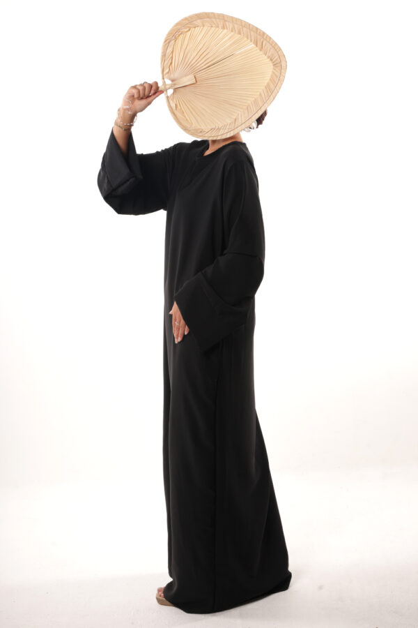 Robe Allaitement Rihane Noire – Image 2
