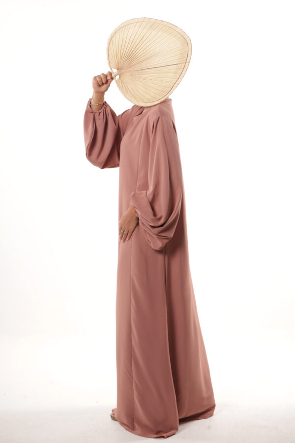 Robe Allaitement Rihane rose – Image 2